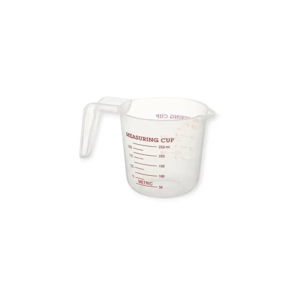 Plastic Measuring Cup 250ml / 0.25L