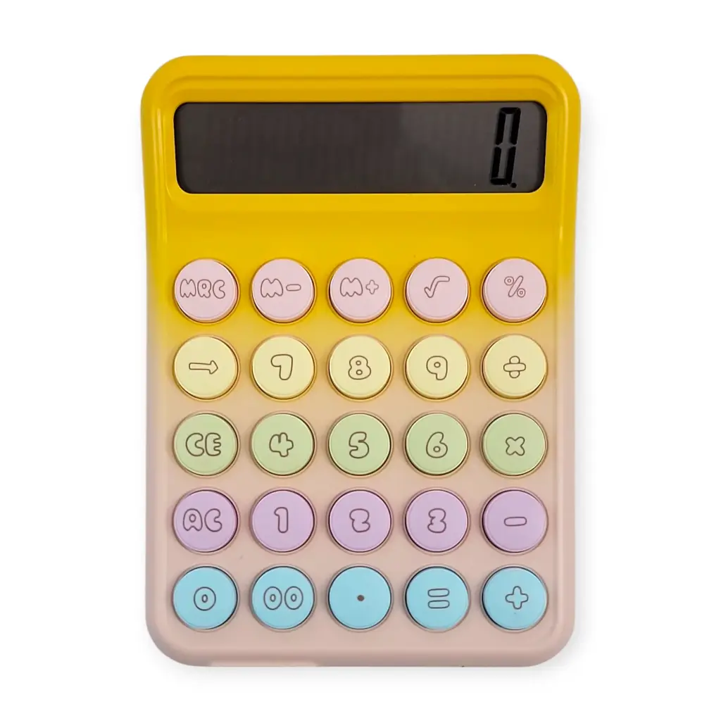 Runzon Small Pocket-Sized Colourful Calculator