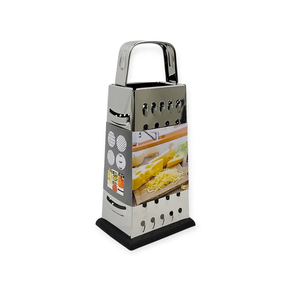 Medium 4 Side  Grater, Stainless Steel