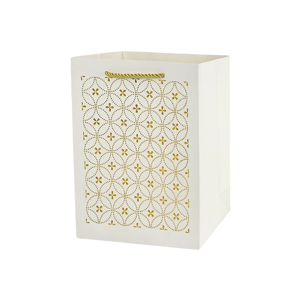 Glamorous Medium Gift Bag White