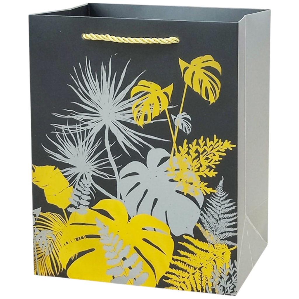  Monstera Jumbo Gift Bag Gold