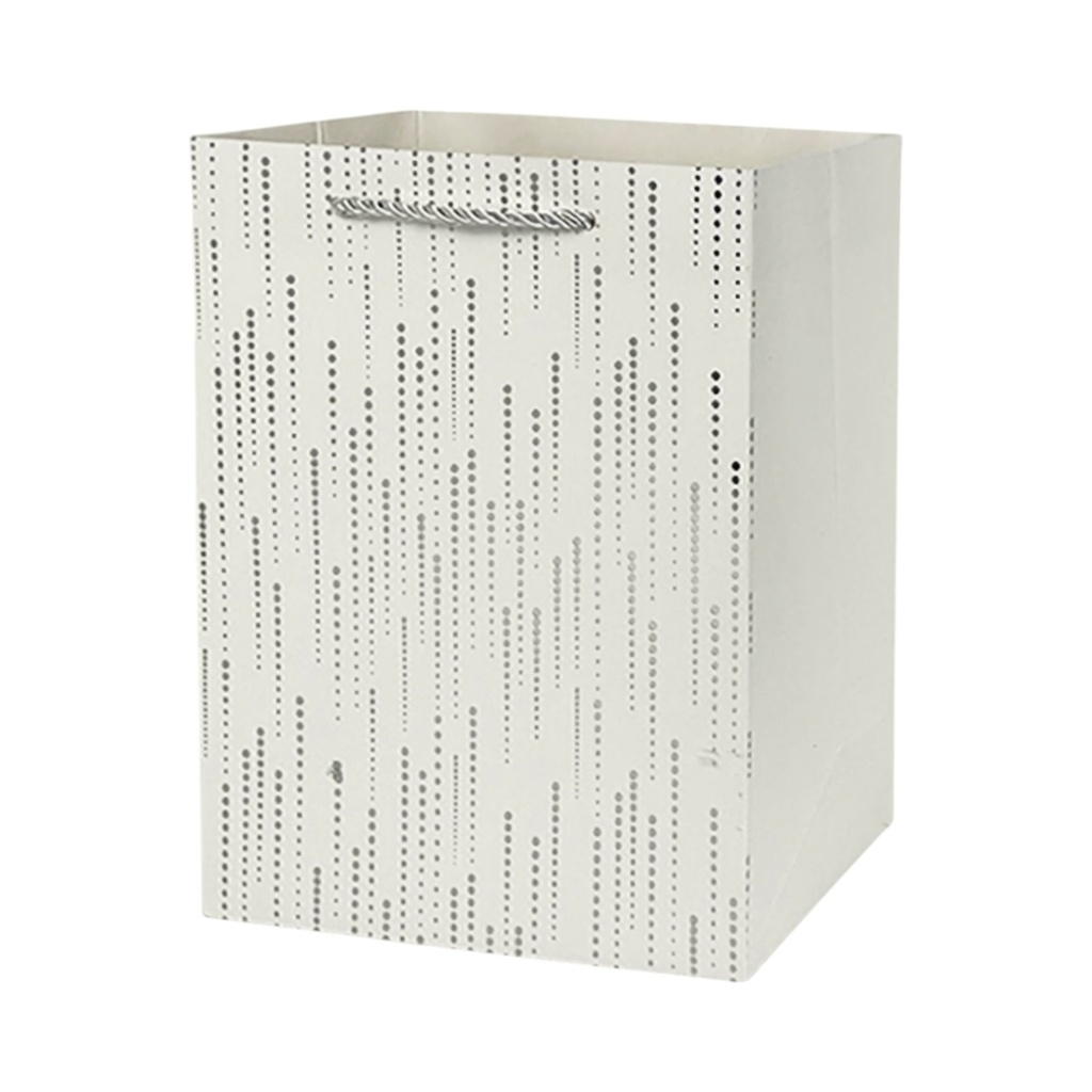 Glitter Bliss Large Gift Bag White