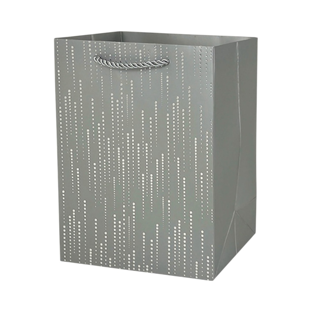 Giltter Bliss Large Gift Bag Silver