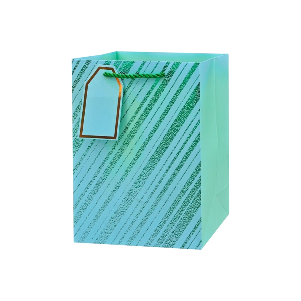 Glitter Glitz Medium Gift Bag Blue