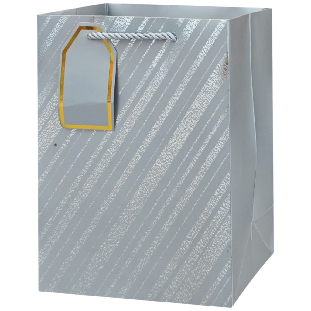 Glitter Glitz Jumbo Gift Bag Silver