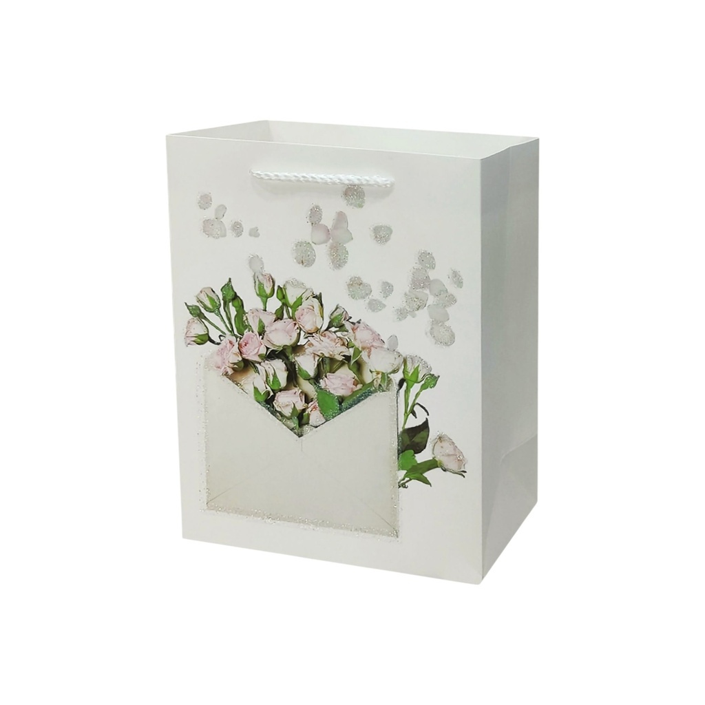 Wedding Medium Gift Bag Rose