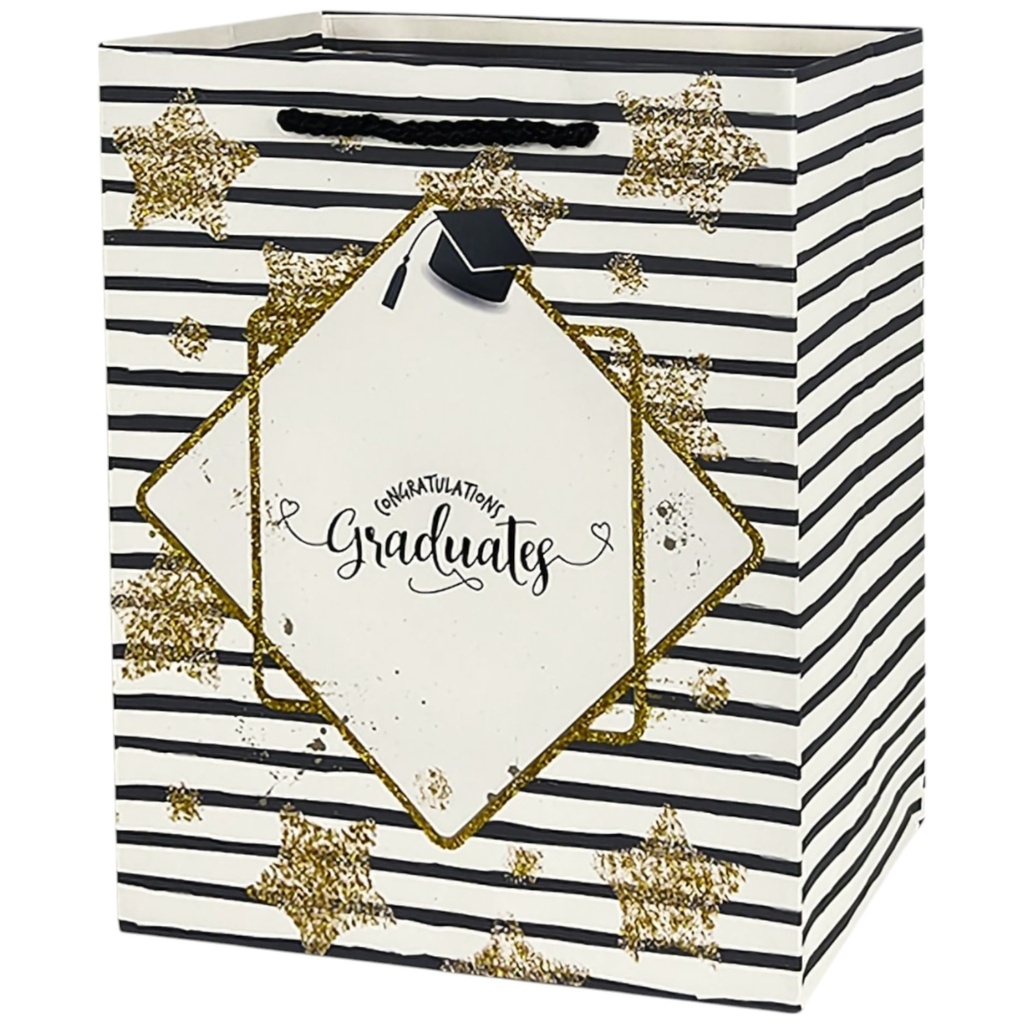  Graduation Jumbo Gift Bag Shimmer