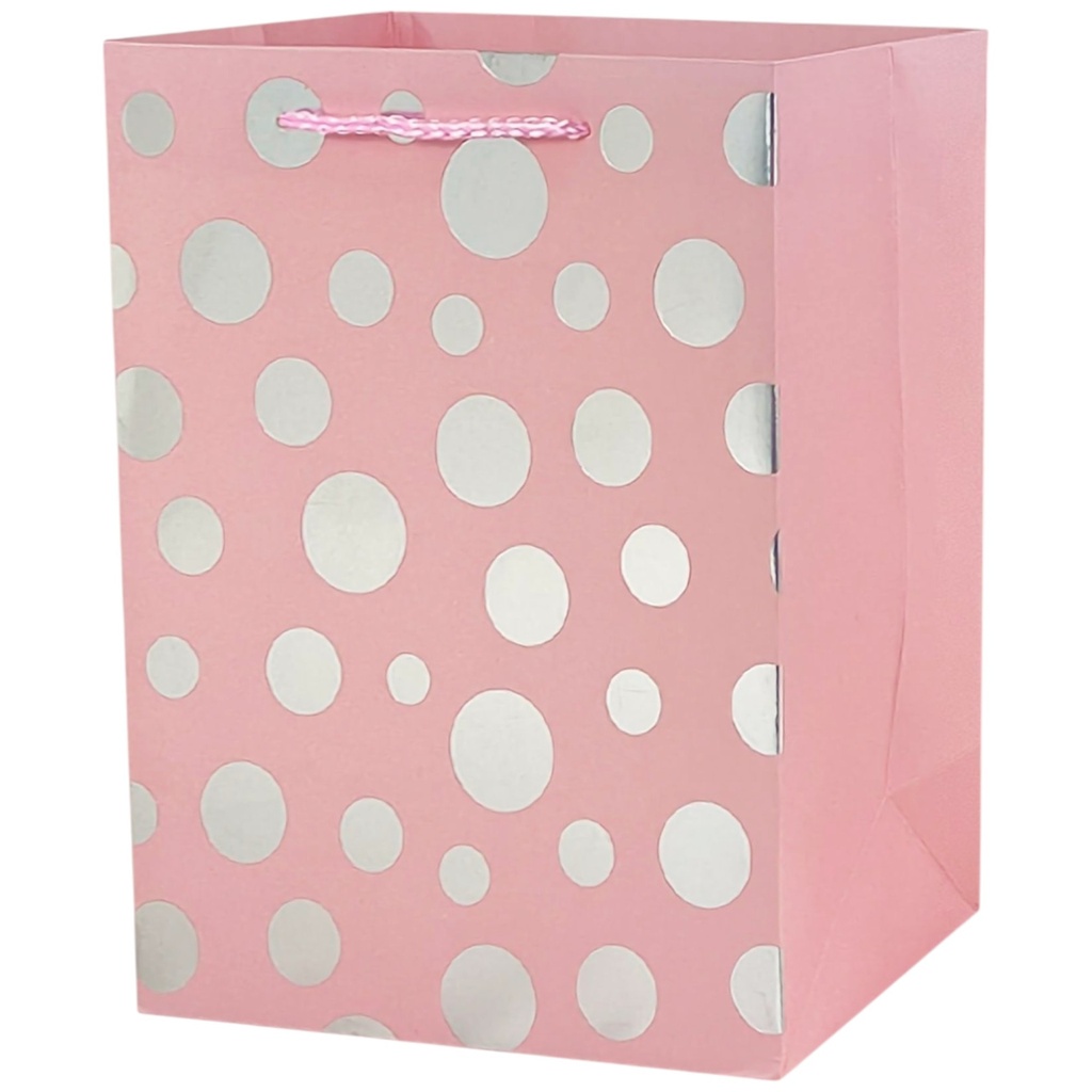  Polka Dot Jumbo Gift Bag Pink