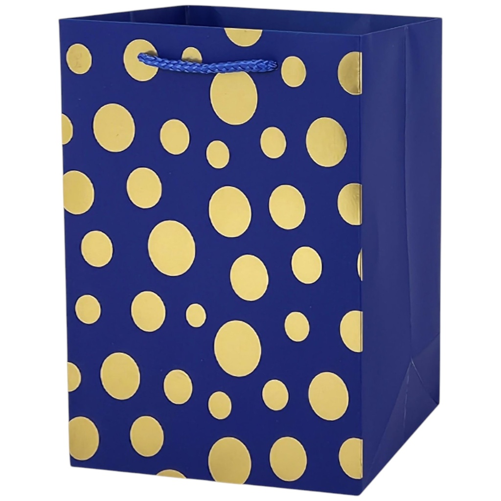  Polka Dot Jumbo Gift Bag Dark Blue