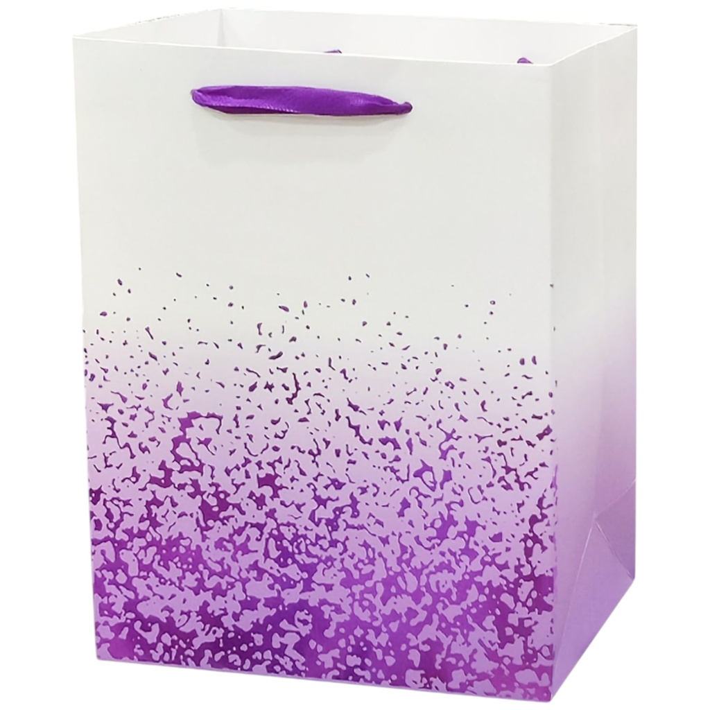 Glitter Fun Jumbo Gift Bag Purple