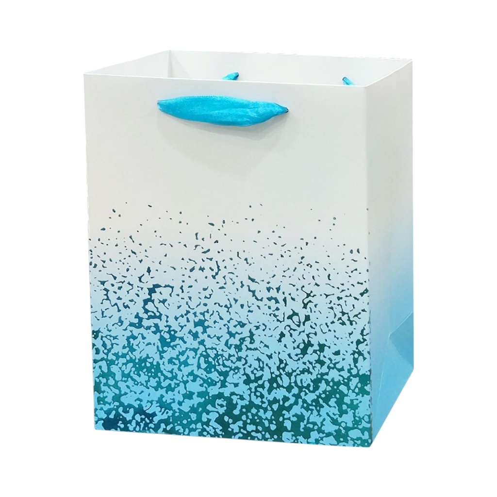 Glitter Fun Large Gift Bag Blue