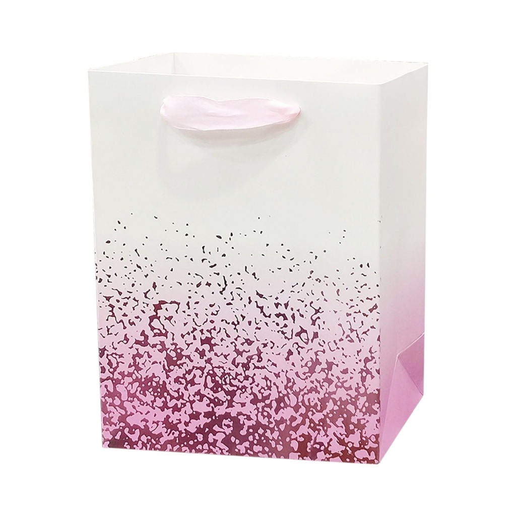 Glitter Fun Large  Gift Bag Pink