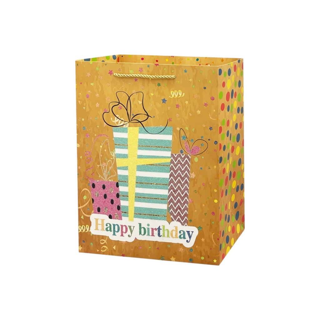 Confetti HBD Medium Gift Bag HBD Present