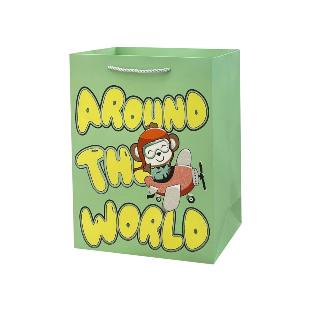 ARTW Medium Gift Bag lime