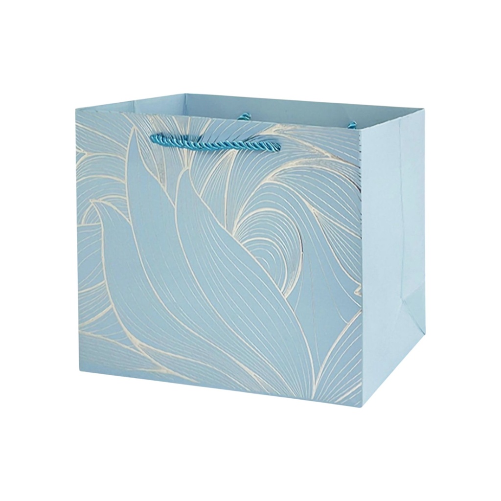 Painterly Medium Gift Bag Blue
