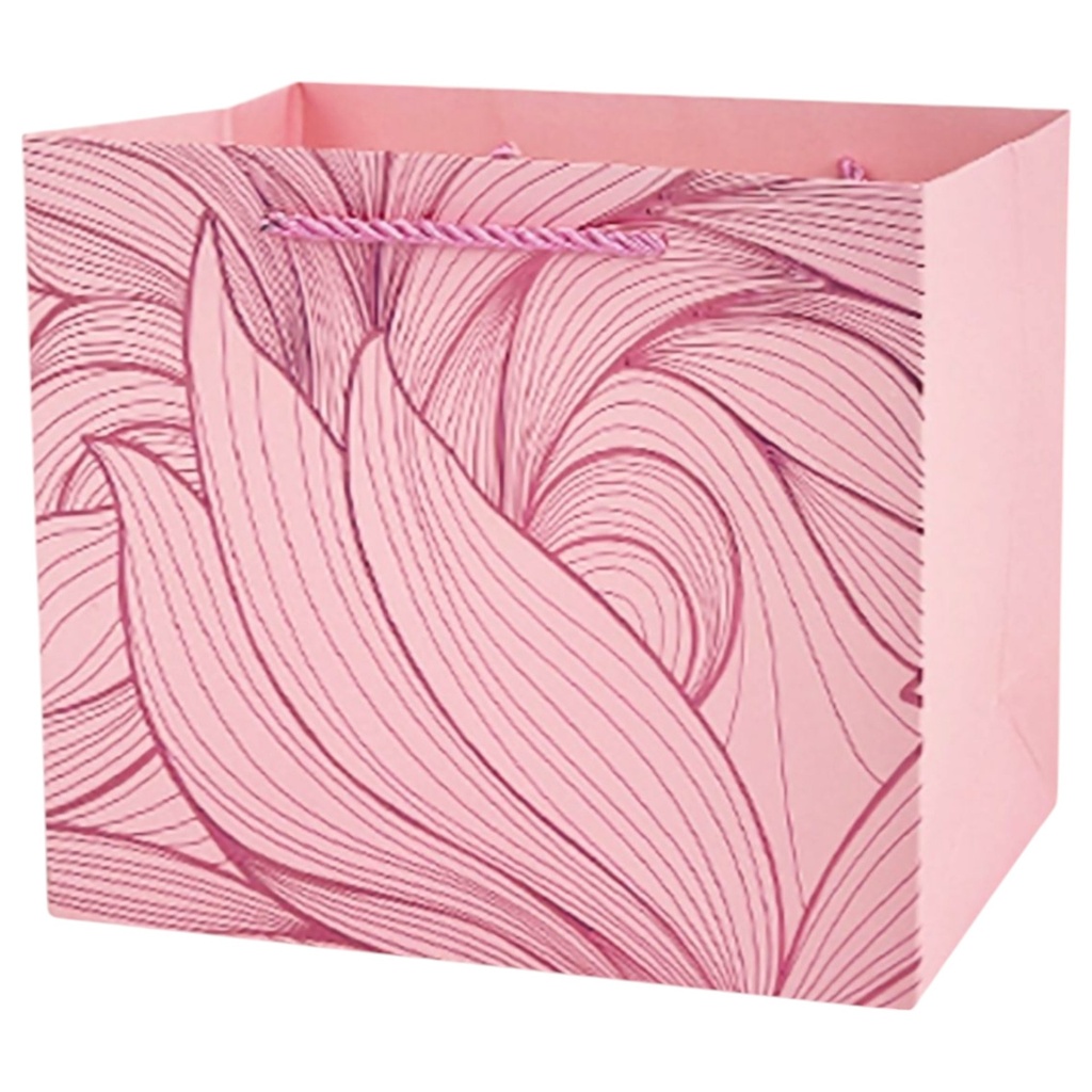 Painterly Jumbo Gift Bag Pink