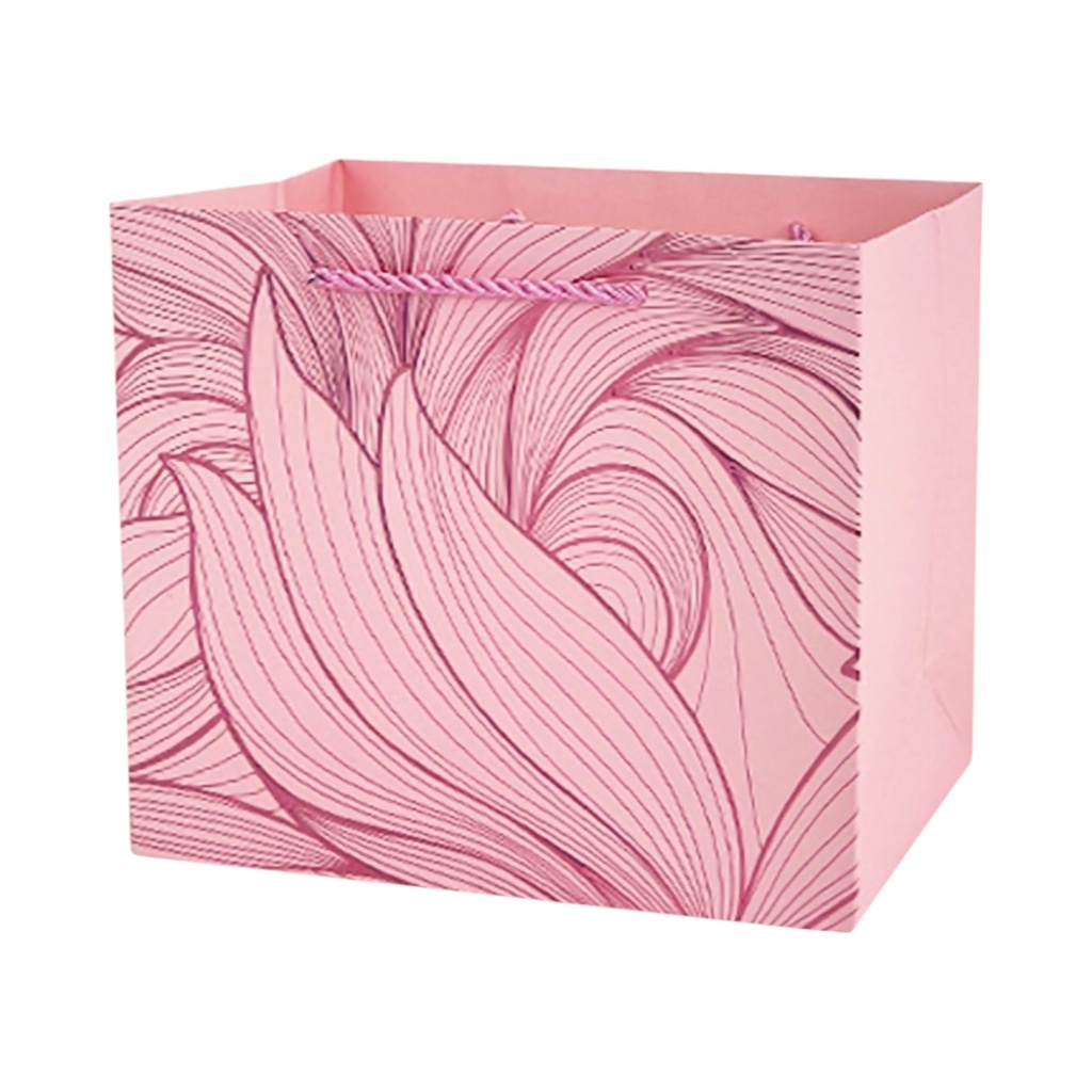 Painterly Large Gift Bag Pink