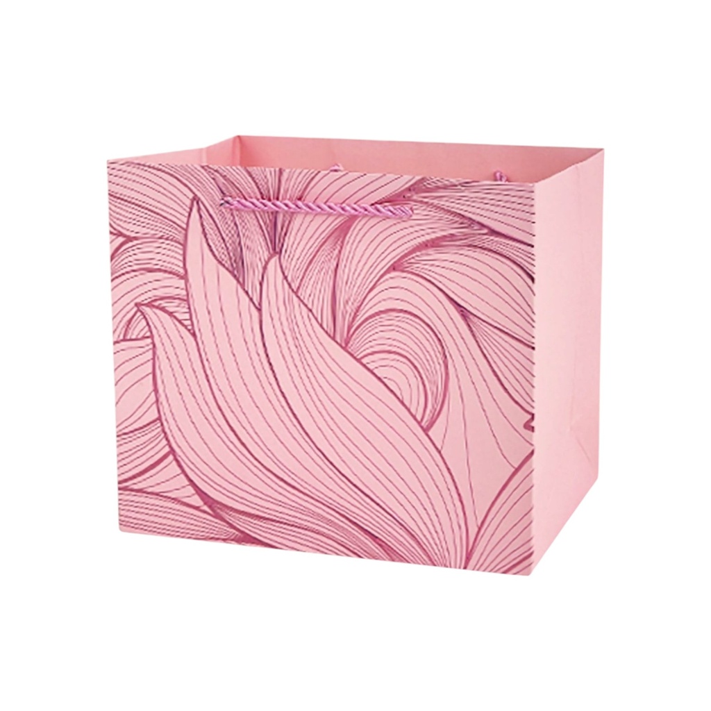 Painterly Medium Gift Bag Pink