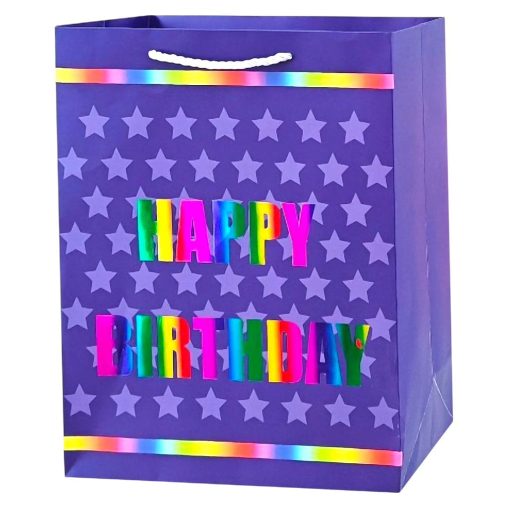 Rainbow HBD Jumbo Gift Bag Funday