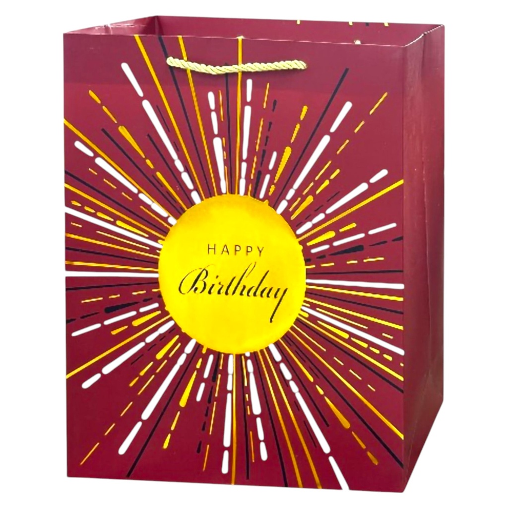 Starbrust HBD Jumbo Gift Bag Magenta