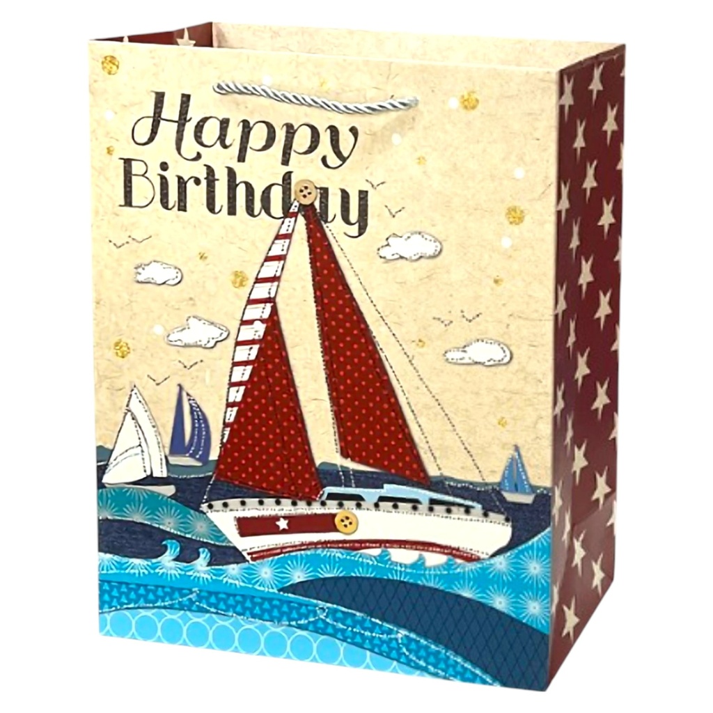Celebration Jumbo Gift Bag Birthday Boat