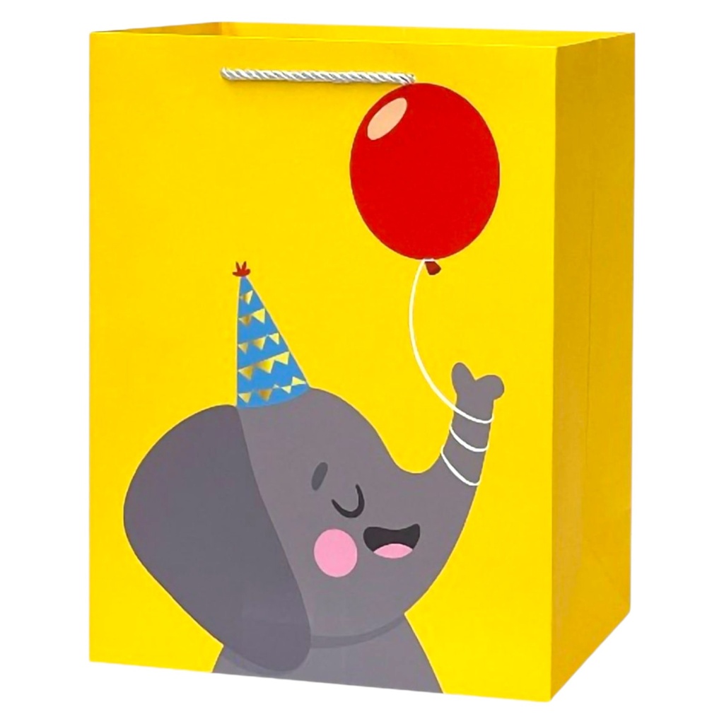 HBD Jumbo Gift Bag Elephant