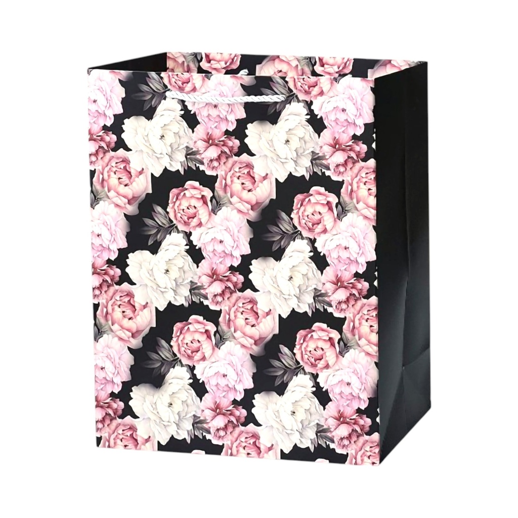Everyday Large Gift Bag Black - Sides and Back