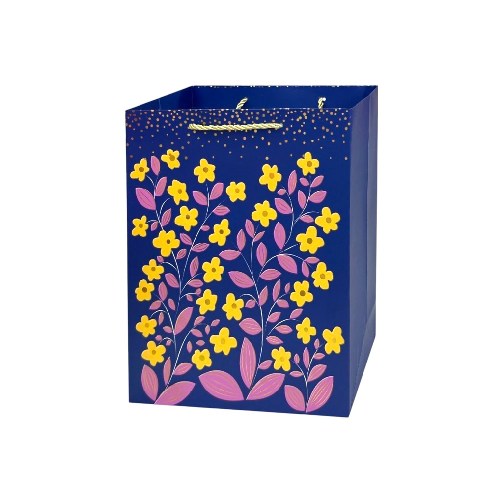 Daisies Medium Gift Bag Lavender