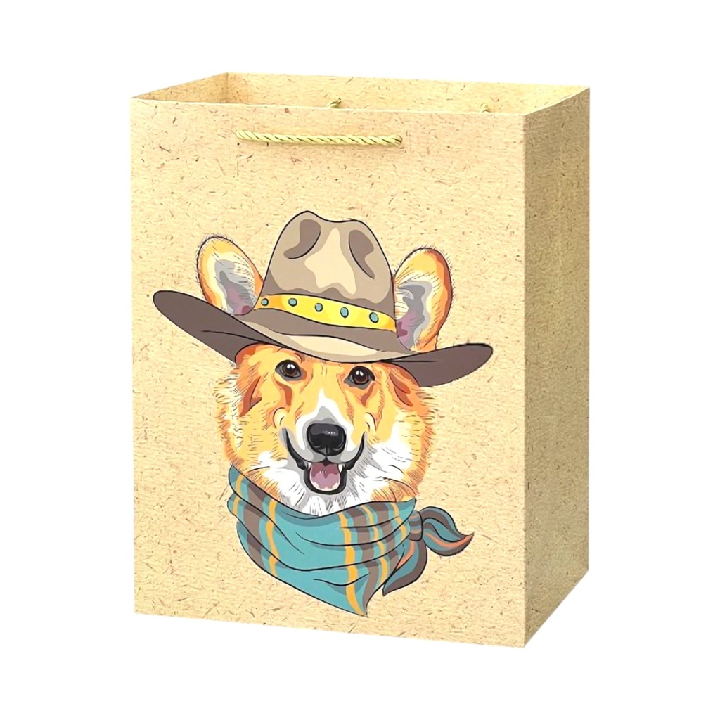 K-9s Large Gift Bag Cowboy