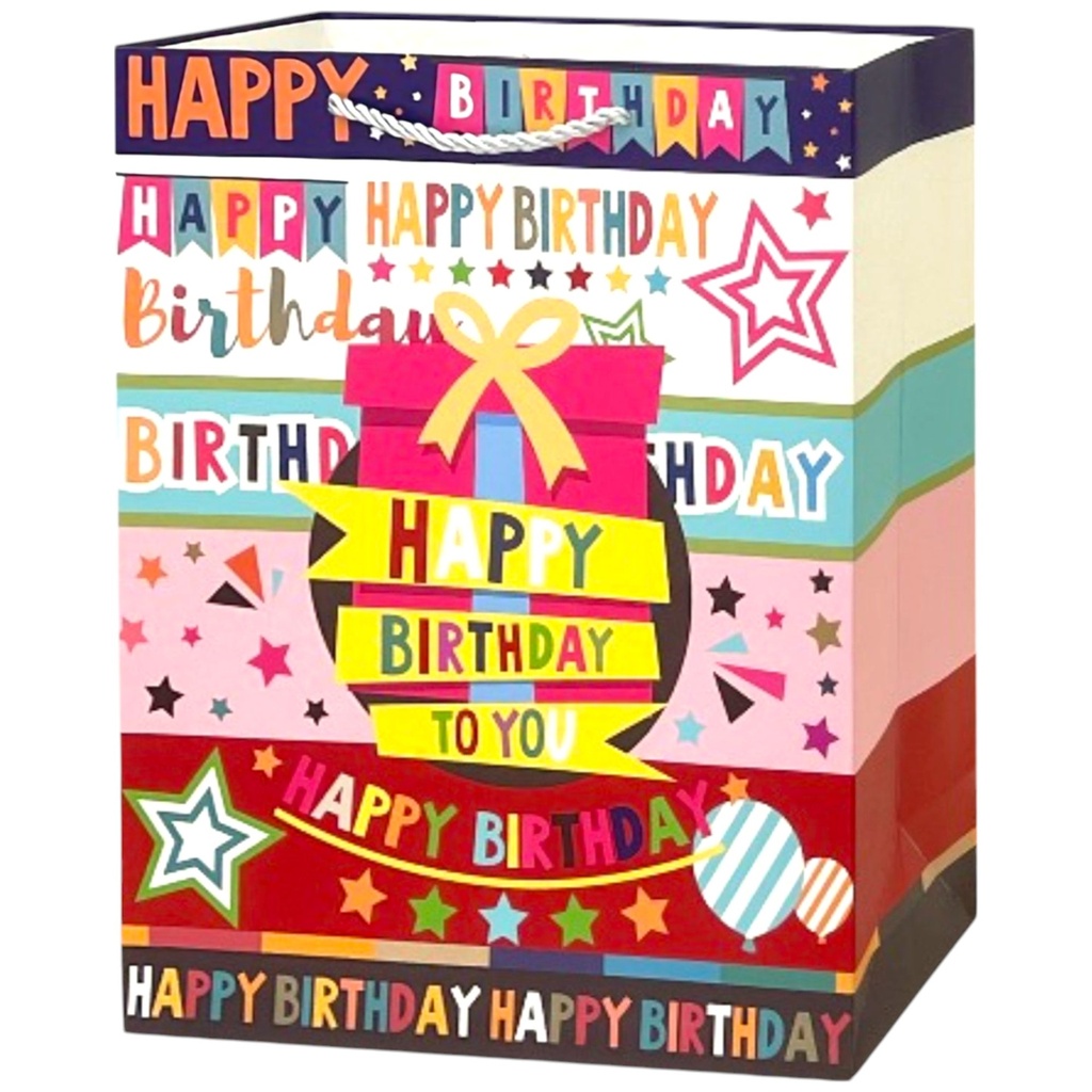 HBD to You Jumbo Gift Bag – Happy