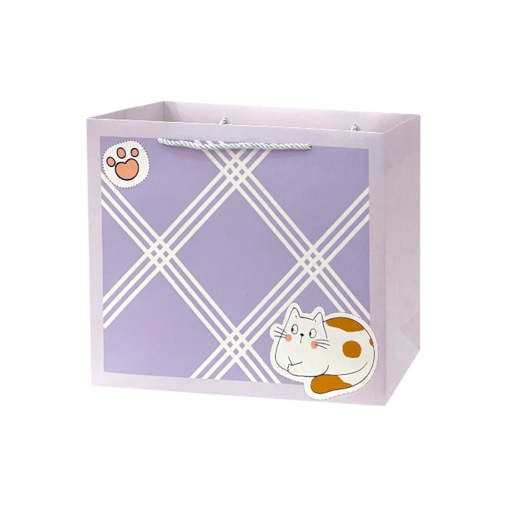 Fury Fun Medium Gift Bag Lavender