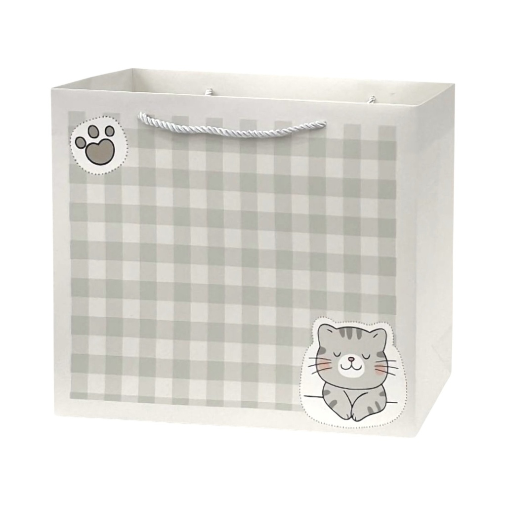 Fury Fun Large Gift Bag SIlver