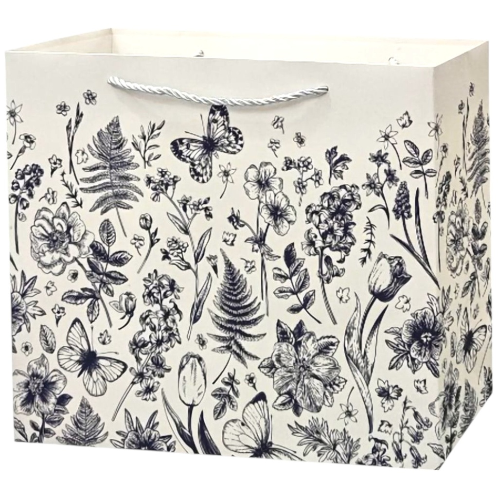 Christian Dior Style Jumbo Gift Bag Wild Flower