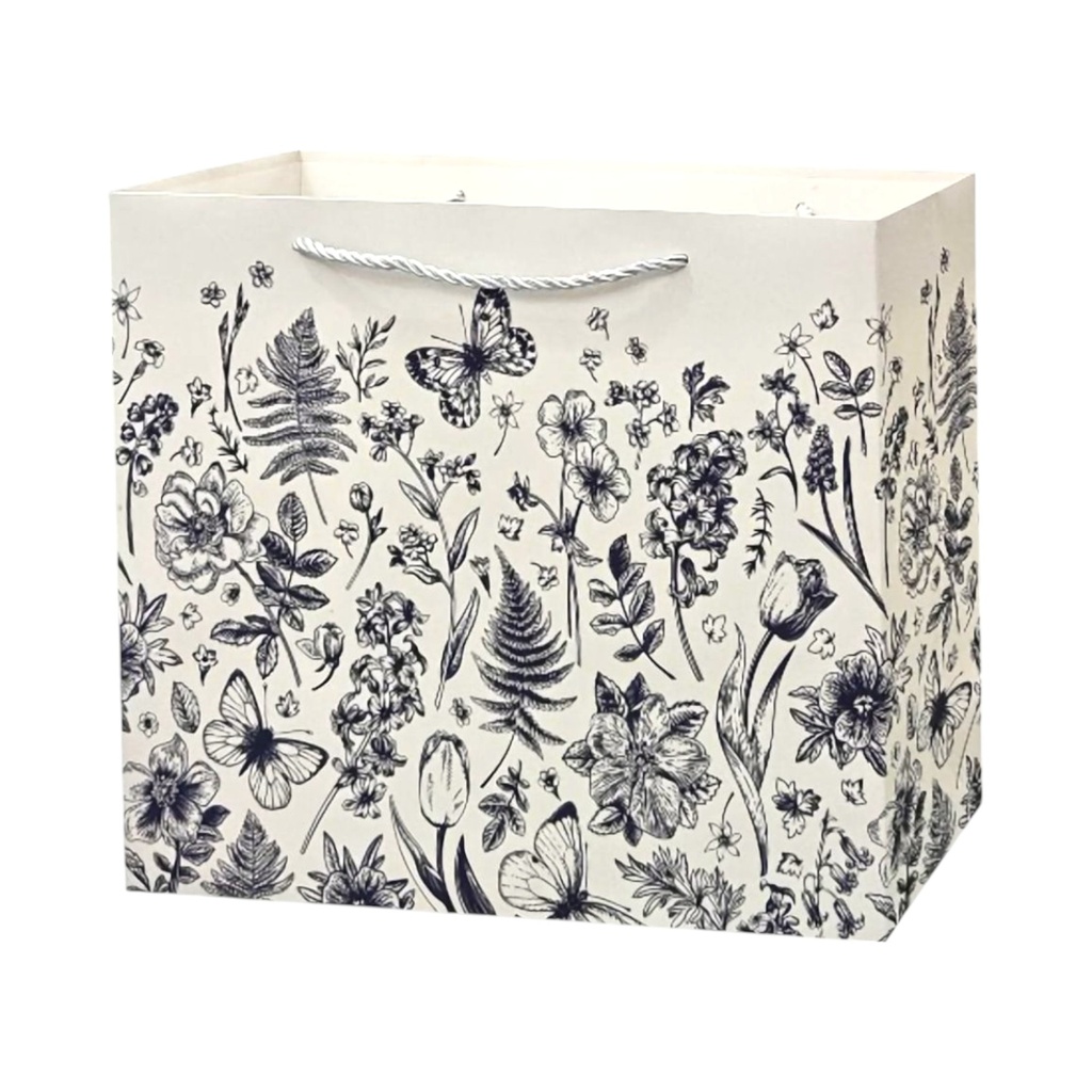 Christian Dior Style Large Gift bag Wild Flwr