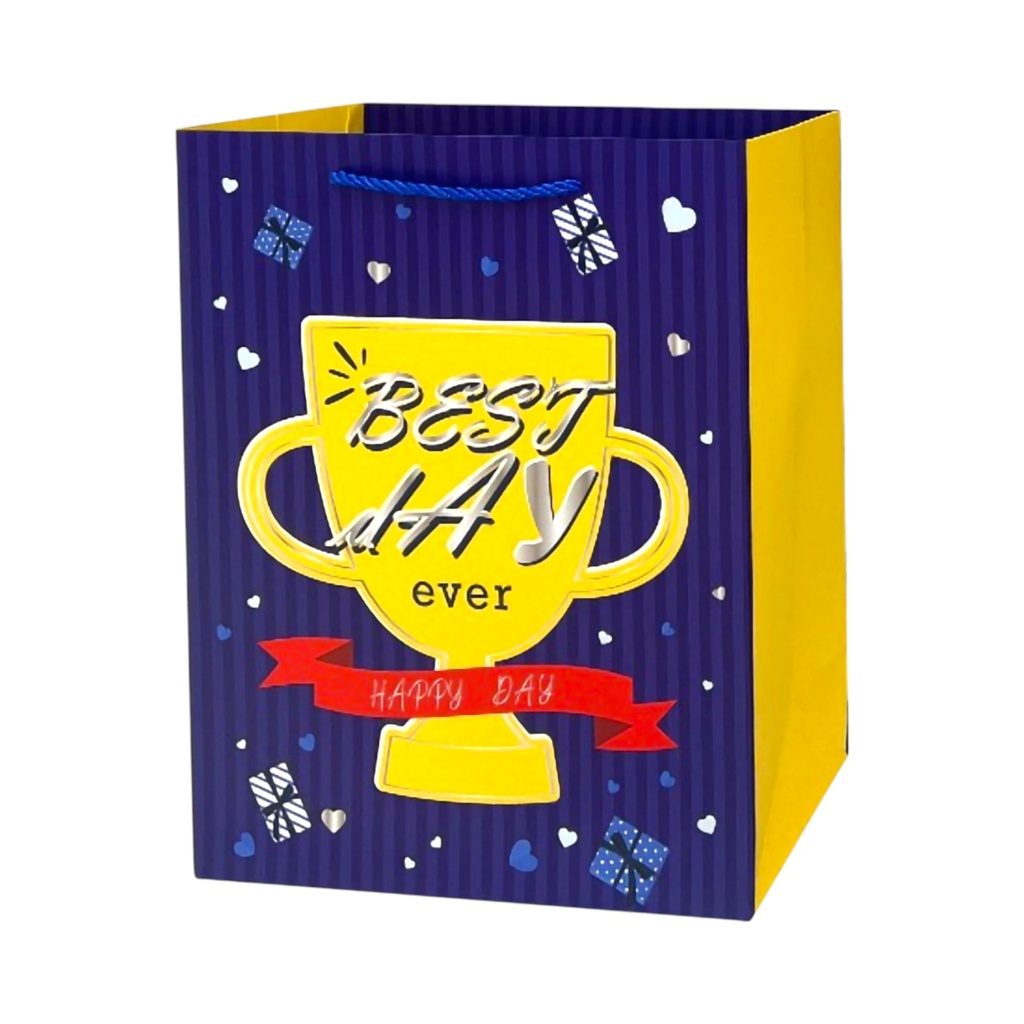 GENTS Large Gift Bag Best Day Ever