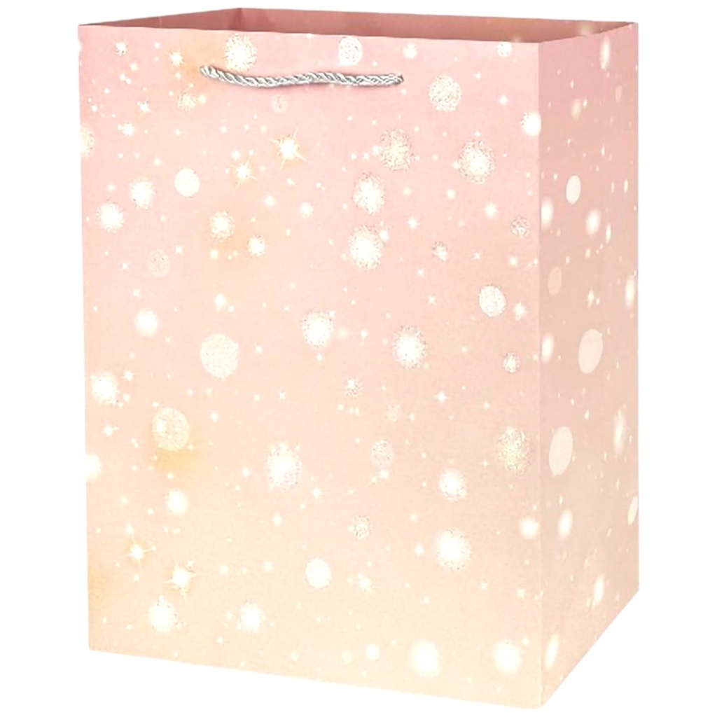 Sparkle Jumbo Gift Bag Pink