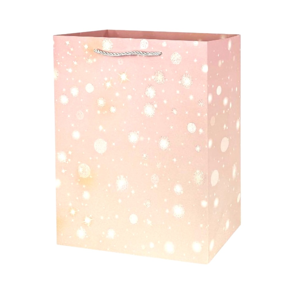Sparkle Large Gift Bag Pink
