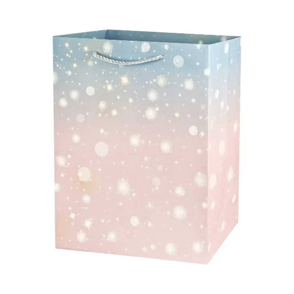 Sparkle Large Gift Bag Pink/blue