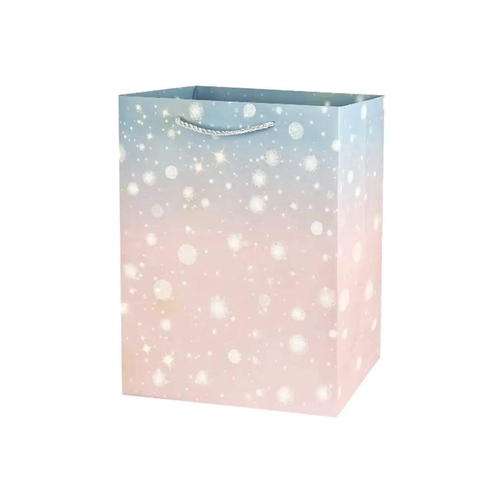 Sparkle Medium Gift Bag Pink/blue