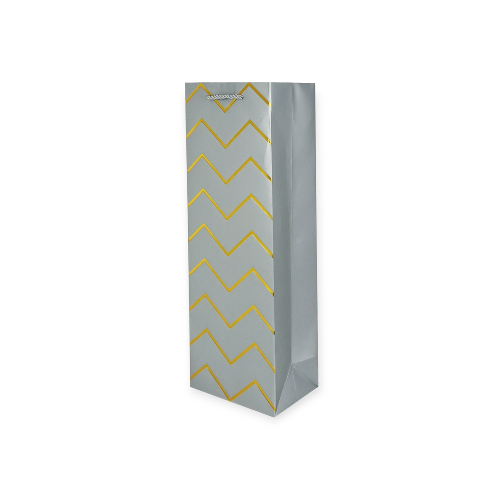  Château Luxe Wine Bag Silver 