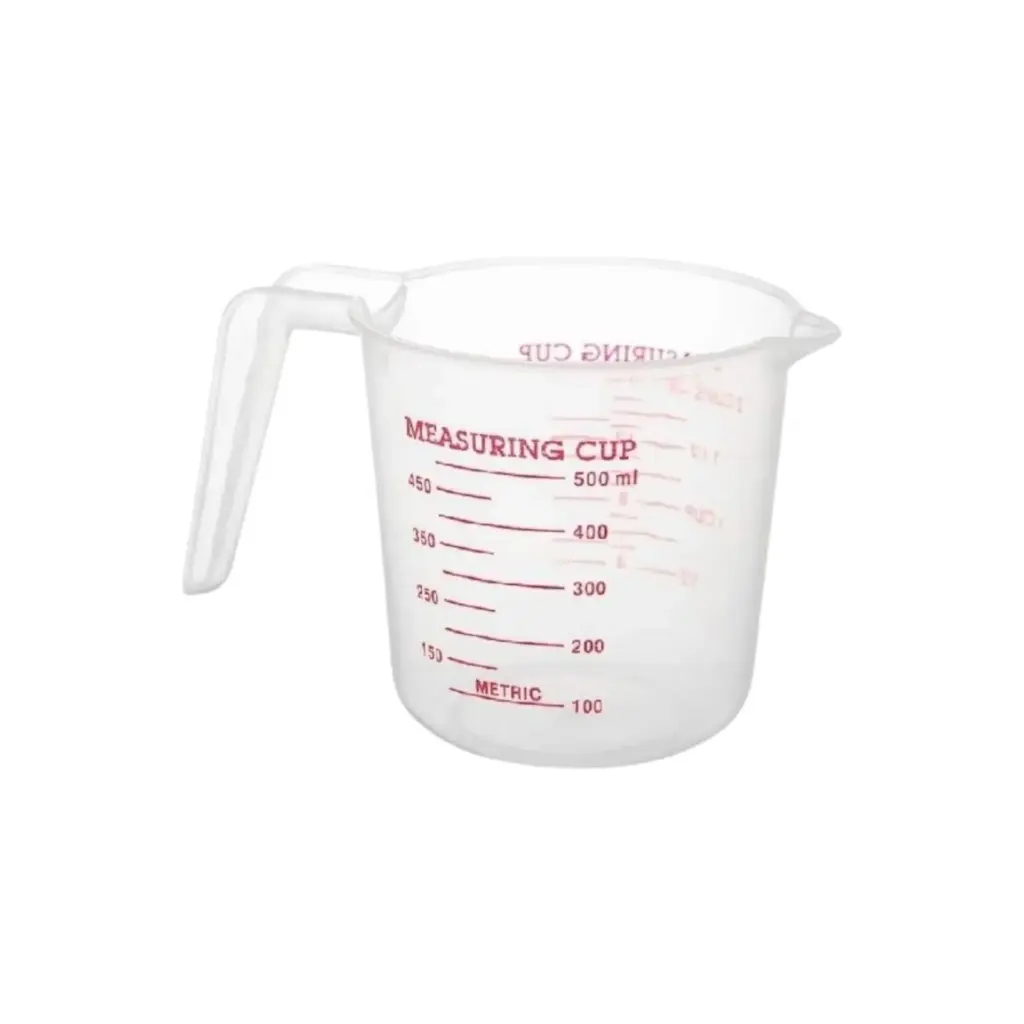 Plastic Measuring Cup 500ml / 0.5L