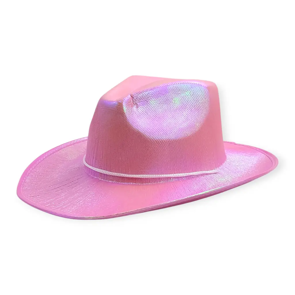 Pink  Cowboy Hat Glitter Fun 