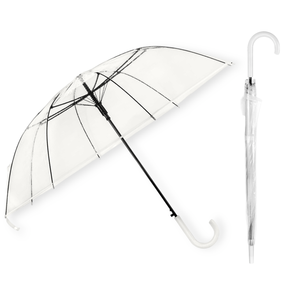 Long Clear Umbrella 