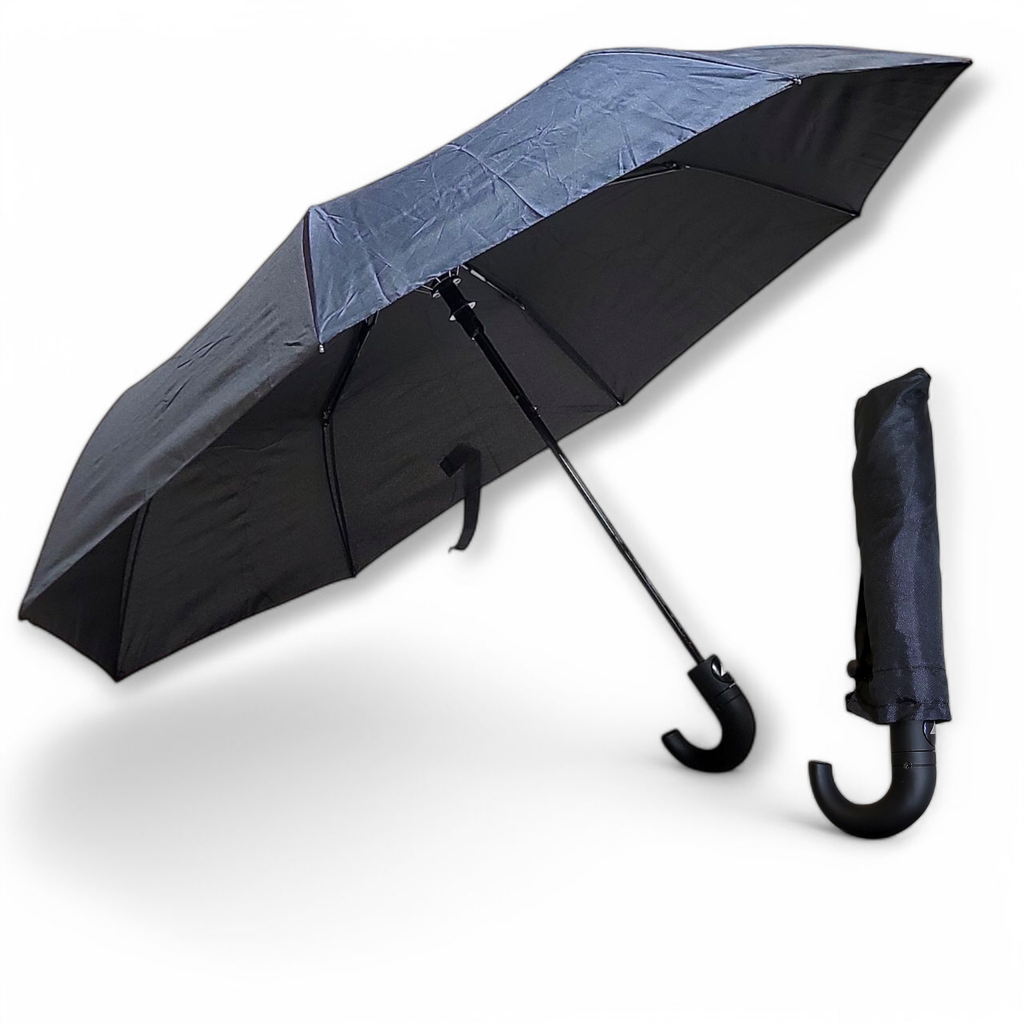 Black Folding Umbrella  Gent