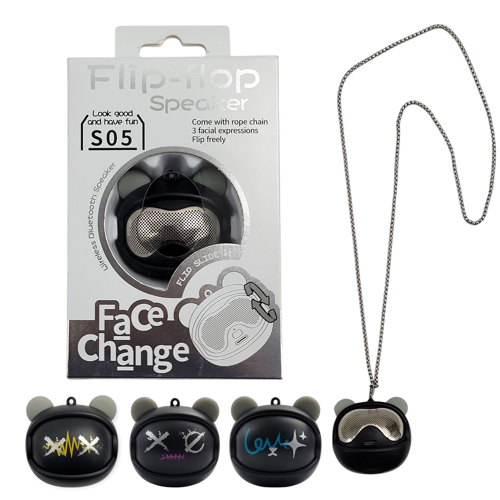 Flip-Flop Necklace Speaker 