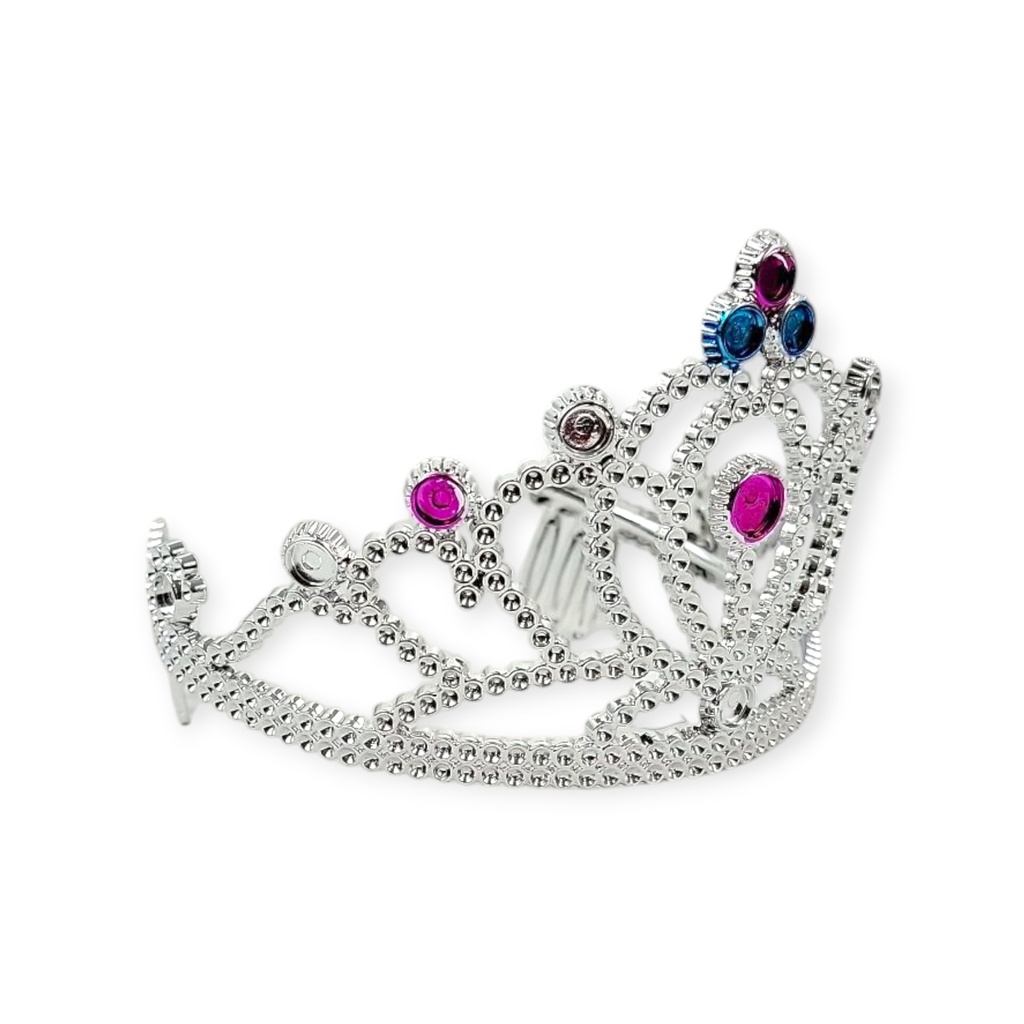 Light Silver Birthday Tiara