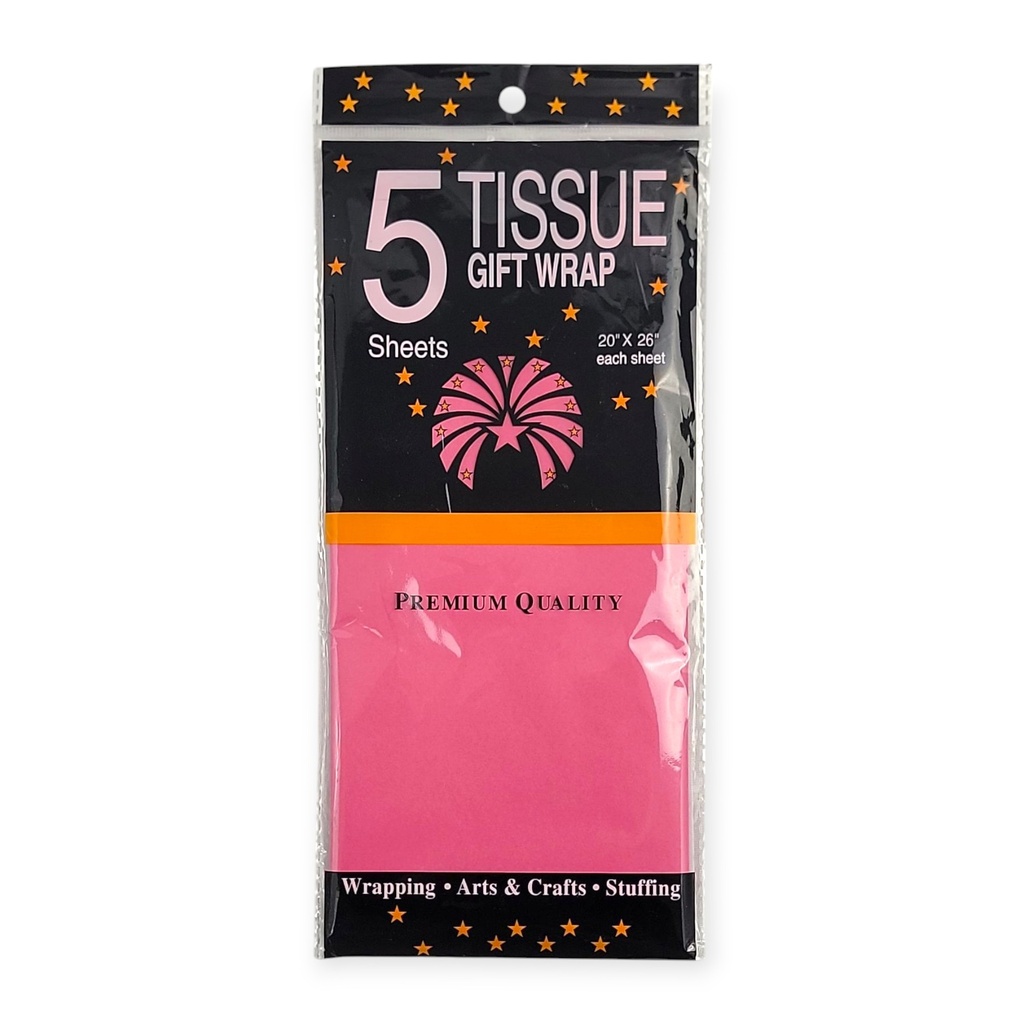 5 pcs Gift Tissue Paper Pink