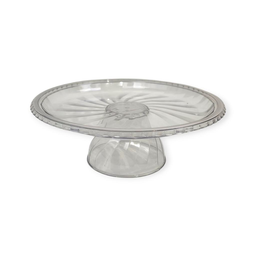 Crystal Cake Stand M 28*10CM