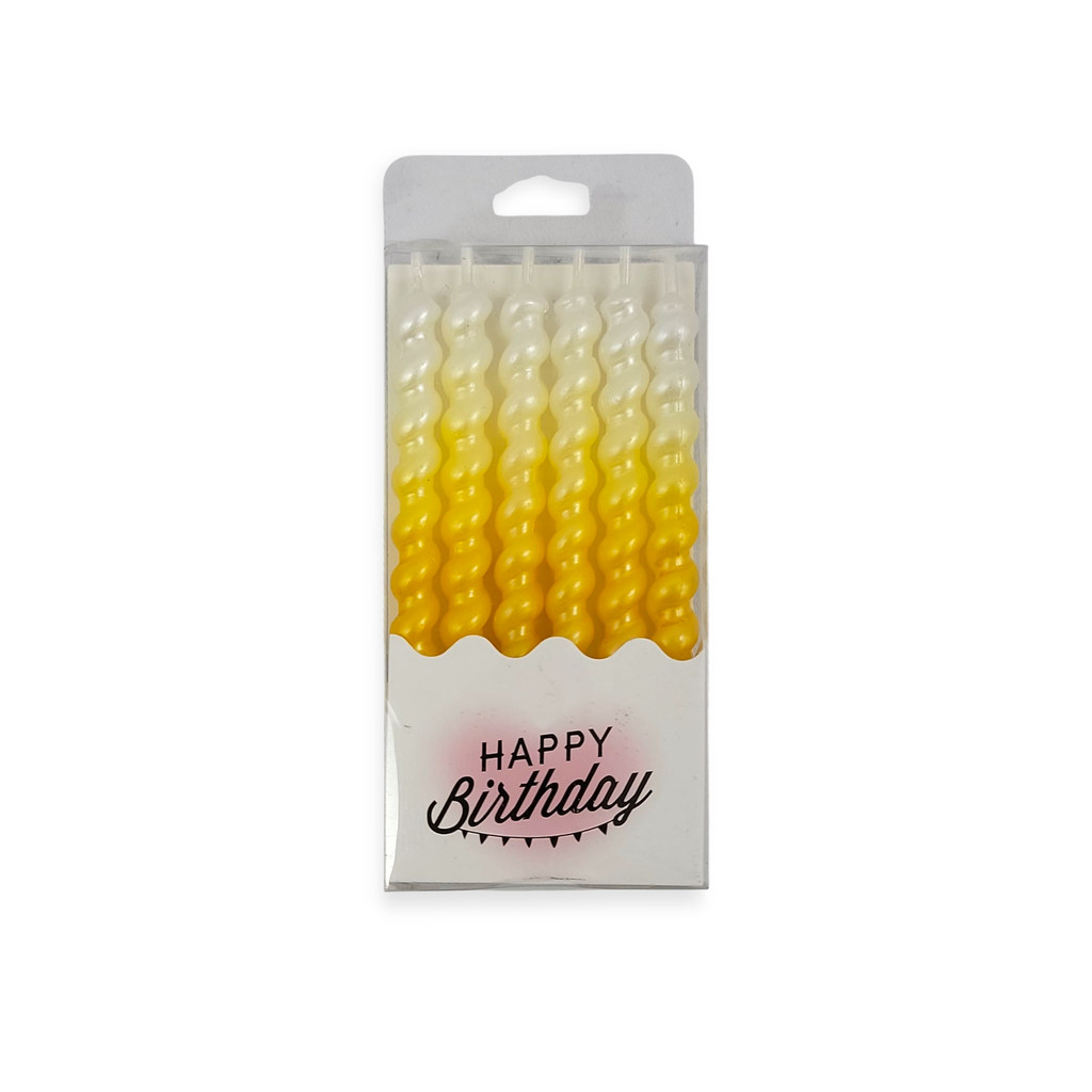 Twisted Birthday Candles