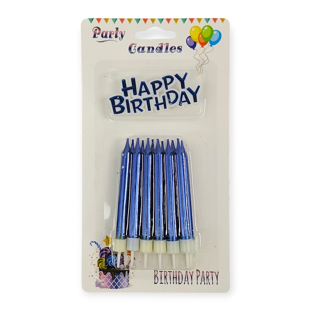 Birthday Candle with HBD Decor